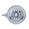 SS Guide 682-C Style Headlight Assembly W/Crystal Lens & 10 LEDs Position Light - L/H (Horizontal Mount)