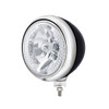 Black Guide 682-C Style Headlight H4 Bulb With 34 White LED