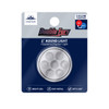 7 LED 2" Round Double Fury Light (Clearance/Marker) - Red & Blue LED/Clear Lens