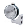 Black Guide 682-C Headlight 6014 & Dual Mode LED Signal - Clear Lens