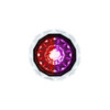 Double Fury 4 LED Dual Function 1-1/8" Crystal Watermelon Light-Red & Purple LED