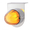 Stainless Light Bracket With 9 LED Dual Function Watermelon GloLight - Amber LED/Clear Lens