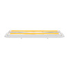 Dual 24 LED Dual Function 12" GloLight Bar With Bezel - Amber LED/Clear Lens