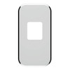 41787B-UP CHROME SHIFT PLATE COVER FOR PETERBILT TRUCKS - FITS OEM S22-6041M01-201 (BULK)