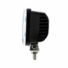 8 High Power LED Rectangular Work Light With Chrome Reflector