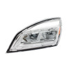 High Power Chrome LED Headlight For 2018-2024 Freightliner Cascadia-Driver