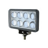 8 High Power LED Rectangular Work Light With Projector Lens