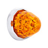 19 LED Dual Function Crystal Watermelon Light Kit With Bezel-Amber LED/Amber Lens