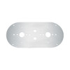 304 Stainless Steel Above Door Dome Light Plate For Kenworth & Peterbilt Trucks