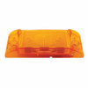 Rectangular Light (Clearance/Marker) With Reflex Lens - Amber Lens