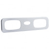 21749-UP CHROME PLASTIC A/C VENT TRIM FOR 2006+ PETERBILT 389/388/387/386/384/379- PASSENGER