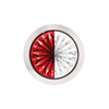 Double Fury 4 LED Dual Function 1-1/8" Watermelon Light-Red & White LED