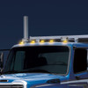 8 LED Cab Light For Freightliner M2-Amber LED/Amber Lens