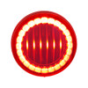 30 LED 4" Round Lumos Light I-Series (Stop, Turn & Tail) - Red LED/Red Lens