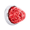 19 LED Dual Function Crystal Watermelon Light Kit With Bezel-Red LED/Clear Lens