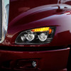 Blackout Full LED Headlight For 2008-2017 Kenworth T660-Driver