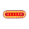 30 LED 6" Oval Lumos Light I-Series (Stop, Turn & Tail) - Red LED/Clear Lens