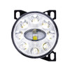 9 LED Projector Fog Light With LED Position Lights For Peterbilt 579/587 & Kenworth T660 - Chrome