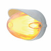9 LED Dual Function GloLight Watermelon Grakon 1000 Flush Mount Kit With Visor - Amber LED/Clear Lens