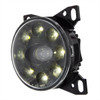 9 LED Projector Fog Light With LED Position Lights For Peterbilt 579/587 & Kenworth T660 - Black