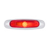 5-3/4" Wide 3 LED ViperEye Light (Clearance/Marker) - Red LED/Red Lens