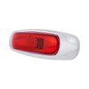 5-3/4" Wide 3 LED ViperEye Light (Clearance/Marker) - Red LED/Red Lens