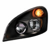 "Blackout" LED Headlight For 2008-2017 Freightliner Cascadia - Driver