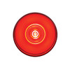 6 LED 2" Round GloLight (Clearance/Marker) - Red LED/Red Lens (Kit)