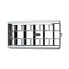 41015-UP CHROME PLASTIC A/C VENT FOR 2001-05 PETERBILT - CENTER