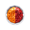 Double Fury 19 LED Dual Function Crystal Watermelon Light Kit With Bezel-Amber & Red LED/Clear Lens