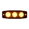 3 High Power LED Super Thin Warning Light - Amber LED (Bulk)