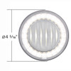 30 LED 4" Round Lumos Light I-Series (Back-Up) - White LED/Clear Lens