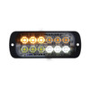 12 High Power LED Super Thin Warning Light - Amber LED & White LED (Bulk)