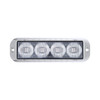 4 LED Warning Light - Amber LED/White LED