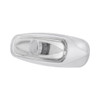 5-3/4" Wide 3 LED ViperEye Light (Clearance/Marker) - Red LED/Clear Lens