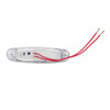 5-3/4" Wide 3 LED ViperEye Light (Clearance/Marker) - Red LED/Clear Lens