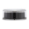 4 LED 2.5" Round Abyss Light (Clearance/Marker) - White LED/Clear Lens