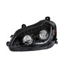 High Power 45 LED Blackout Headlight With Sequential Turn Signal For 2013-2021 Kenworth T680-Driver