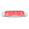 4 LED LIGHTTRACK Light (Clearance/Marker) - Red LED/Clear Lens