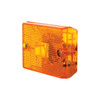 Rectangular Light (Clearance/Marker) With Reflex Lens - Amber Lens