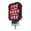 10 LED High Power LED Work Light With "U" Light Guide-Red