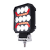 10 LED High Power LED Work Light With "U" Light Guide-Red