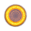 12 LED 2.5" Mirage Light (Clearance/Marker) - Amber LED/Clear Lens