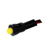 Single LED Snap-In Indicator Light - Amber (Bulk)