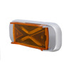 4 LED Saber Rectangular Marker Light With Amber Lens