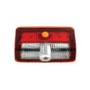 9 LED Interior Door Light With American Flag Courtesy Projector Light For 2006+ Kenworth & Peterbilt Trucks