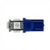 5 High Power LED 360 Degree 194 Bulb - Blue (2-Pack)