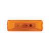 10 LED Rectangular GloLight (Clearance/Marker) - Amber LED/Amber Lens (Bulk)