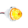 2 LED Dual Function Mini Crystal Watermelon Light (Clearance/Marker)-Amber LED/Clear Lens
