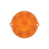 9 LED Dual Function GloLight Watermelon Grakon 1000 Style Cab Light - Amber LED/Amber Lens